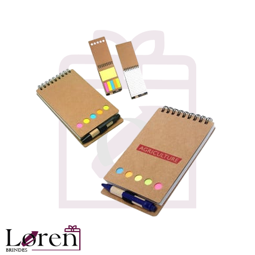 Comprar Blocos de Anotação Customizados com Logo