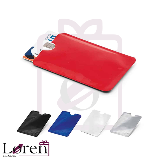Porta Cartão Personalizado com Logo Corporativo