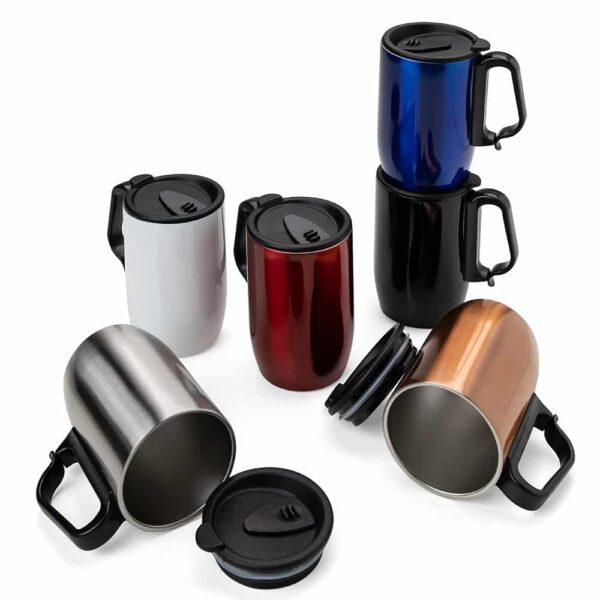 CAN 3623 - Caneca Inox Parede Dupla 400 ml