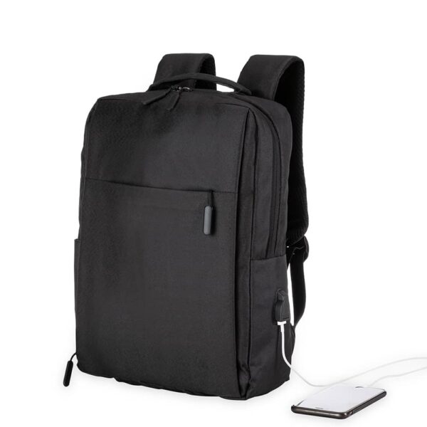 MC 1935 - Mochila de Nylon 31L USB - Image 2