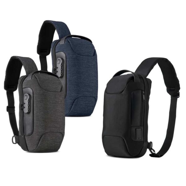 MC 3599 - Mochila de Ombro USB Anti-Furto