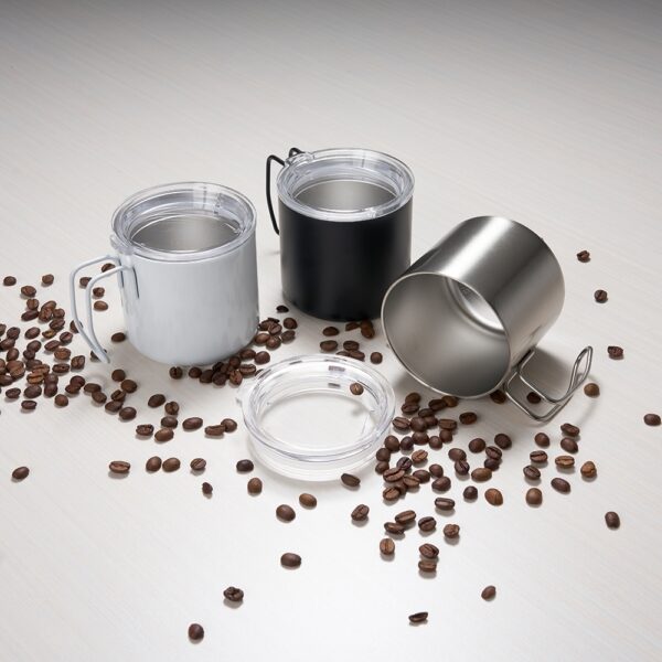 CAN 3626 - Caneca Inox Parede Dupla 350 ml