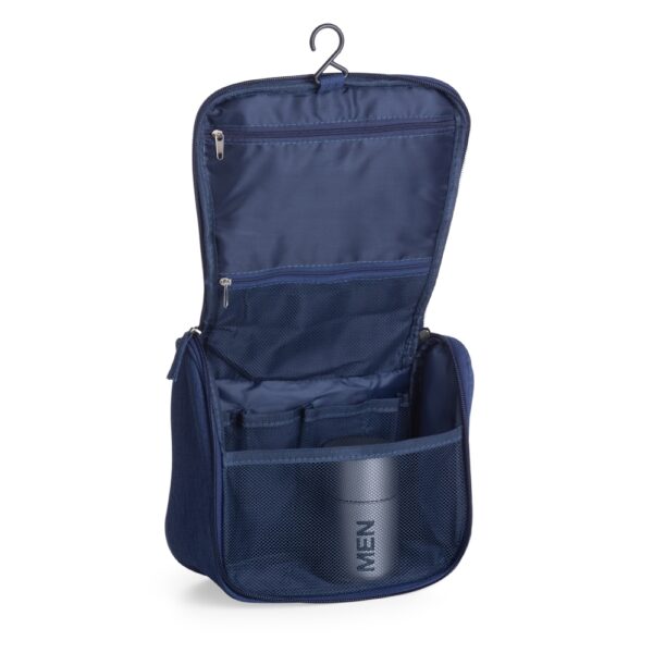 NC 1470 - Necessaire organizadora em tecido nylon Oxford - Image 3