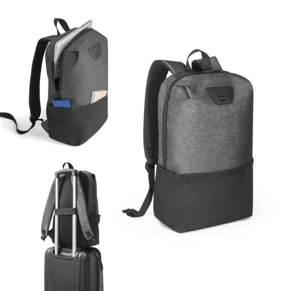 MC 4266 - Mochila para notebook em 300D de alta densiade 2Tone com nylon 15,6"