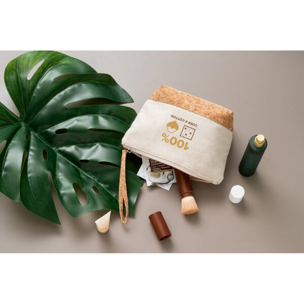 BS 3990 - BLANCHETT. Bolsa de cosméticos em 100% de algodão e cortiça - Image 4