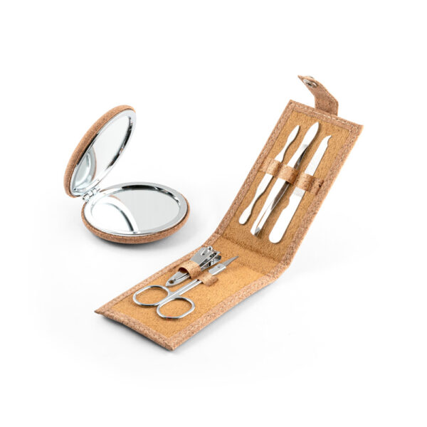 CNM 7894 - Conjunto de manicure em cortiça - Image 3