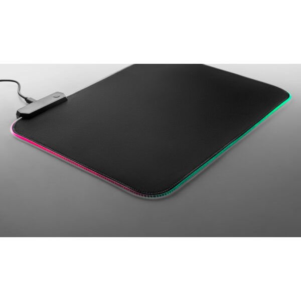 PAD 3174 - MOUSEPAD RGB. Tapete para jogos em poliéster com base antiderrapante em borracha - Image 3