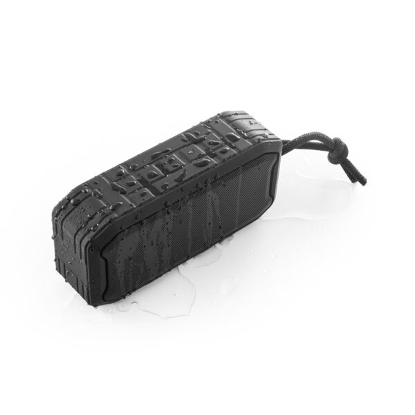 CS 4971 - Caixa de som portátil com microfone, em ABS 100% reciclado, à prova de água com IPX7 1200 mAh - Image 3