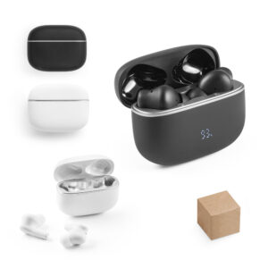 FN 9181 - Fones de ouvido wireless em ABS 100% reciclado, com ANC 500 mAh