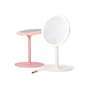 EM 8189 - Espelho de Mesa Plástico com LED