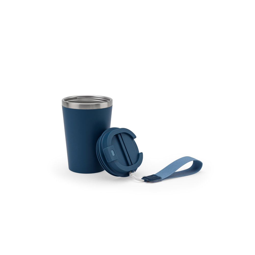 CP 4377 - SPITZ. Copo de viagem em aço inox 440 mL - Imagem 2