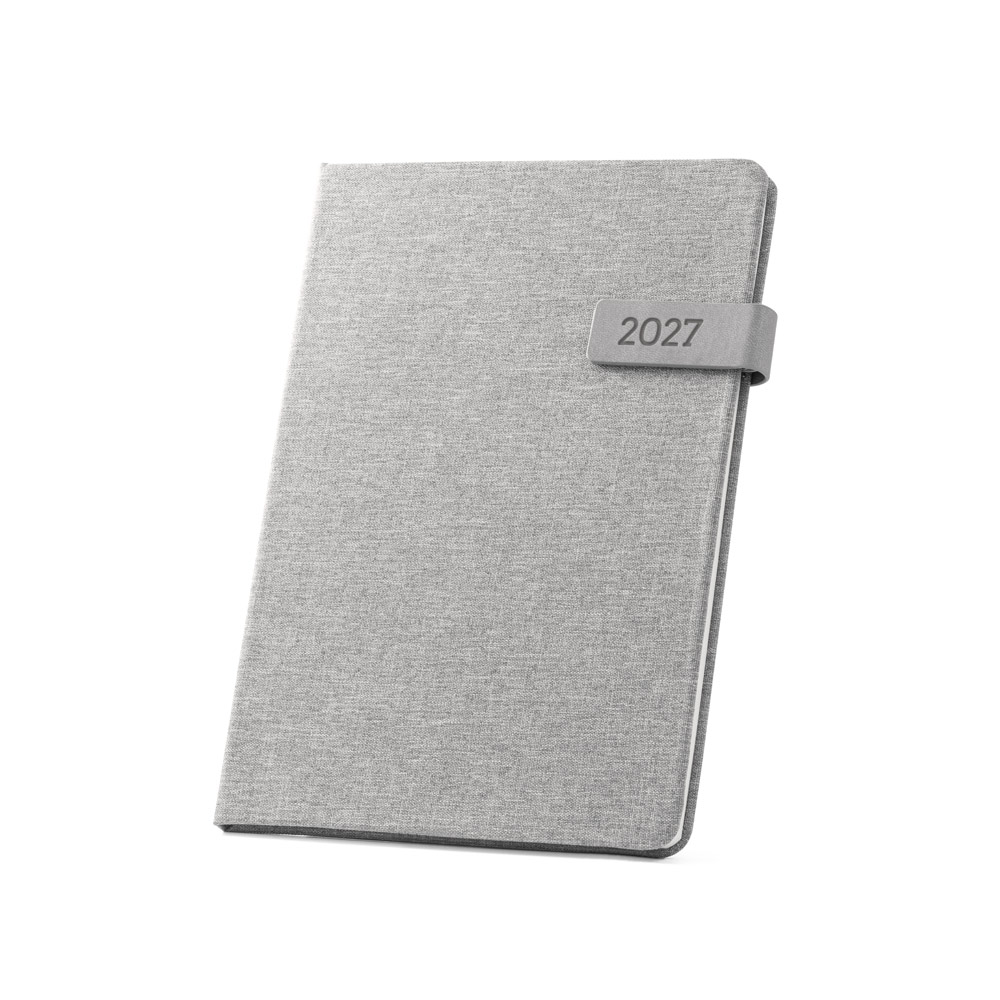 AG 4288 - Agenda A5 com argolas em pele reciclada - Imagem 2