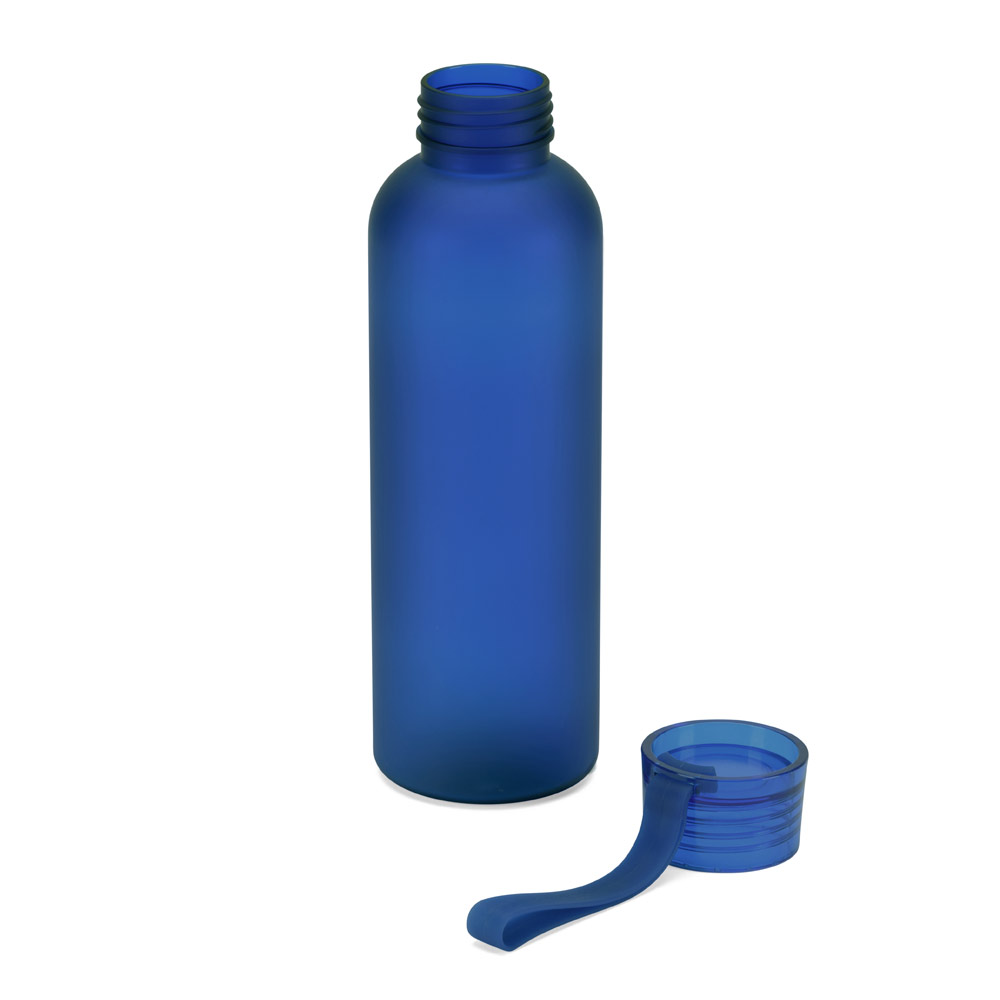 SQU 3932 - CARGNIN. Squeeze esportiva em PET 100% reciclado, com acabamento fosco 600 mL - Imagem 2