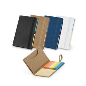 PC 9375 - Porta cartões em kraft reciclado com elástico