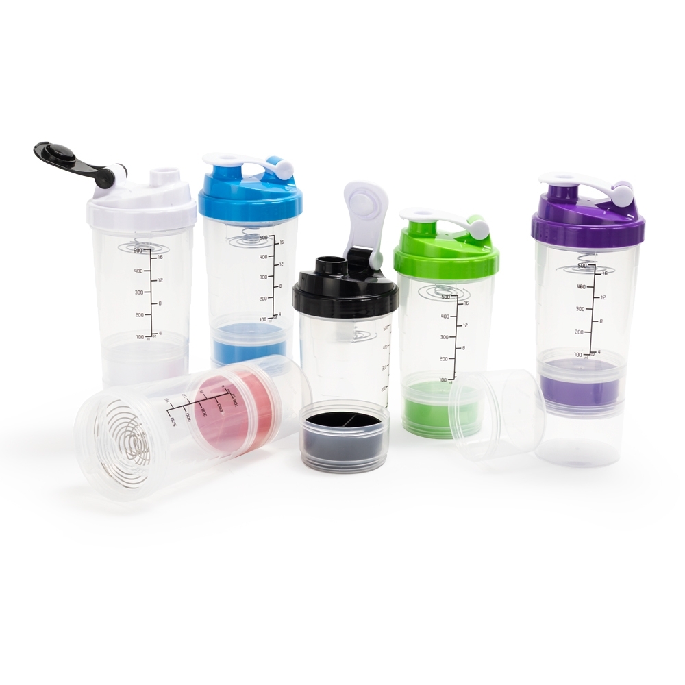 CQU 9307 - Coqueteleira Plástica 600ml